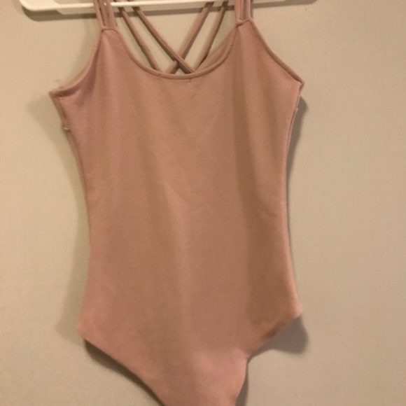 Charlotte Russe Nude Bodysuit - Picture 2 of 3